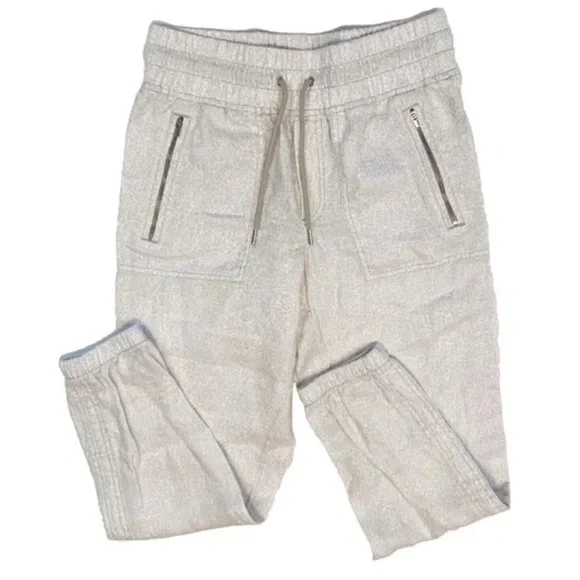 Athleta Gray Joggers with Elastic Waistband - Picture 2 of 14